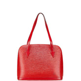 ルイ ヴィトン エピ リュサック トートバッグ ショルダーバッグ M52287 カスティリアンレッド レザー レディース LOUIS VUITTON 【中古】