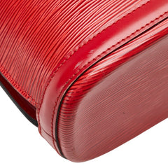 ルイ ヴィトン エピ リュサック トートバッグ ショルダーバッグ M52287 カスティリアンレッド レザー レディース LOUIS VUITTON 【中古】