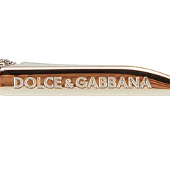 ドルチェアンドガッバーナ 丸形 サングラス ブラウン プラスチック レディース DOLCE&GABBANA 【中古】