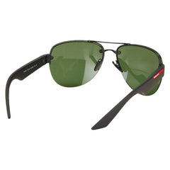 プラダ スポーツ サングラス SPS55Y ブラック プラスチック レディース PRADA 【中古】