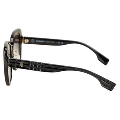 バーバリー HELENA エレナ スクエア サングラス BE4371F ブラック プラスチック レディース BURBERRY 【中古】