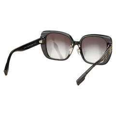 バーバリー HELENA エレナ スクエア サングラス BE4371F ブラック プラスチック レディース BURBERRY 【中古】