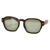 プラダ ロゴ サングラス SPRA16F ブラック ブラウン プラスチック レディース PRADA 【中古】