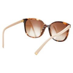 プラダ ロゴ サングラス SPR22Z ブラウン ベージュ プラスチック レディース PRADA 【中古】
