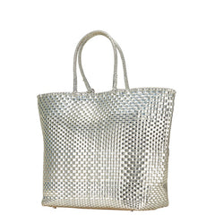 アンテプリマ ワイヤーバッグ トートバッグ ハンドバッグ シルバー ビニール レディース ANTEPRIMA 【中古】