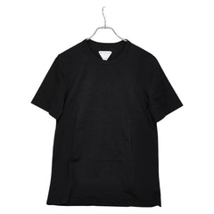 ボッテガヴェネタ 半袖Tシャツ サイズ:S ブラック コットン メンズ BOTTEGAVENETA 【中古】