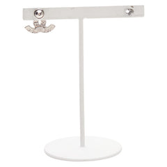 シャネル ココマーク ラインストーン 片耳 ピアス シルバー メタル レディース CHANEL 【中古】