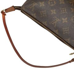 ルイ ヴィトン モノグラム ポシェット アクセソワール ワンショルダーバッグ M51980 ブラウン PVC レザー レディース LOUIS VUITTON 【中古】