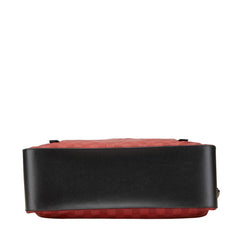 ルイ ヴィトン ダミエ チャレンジ ソラール ショルダーバッグ ハンドバッグ N41191 ブラック ナイロン レザー レディース LOUIS VUITTON 【中古】