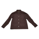 ルイ ヴィトン モノグラム デニムジャケット サイズ:46 ブラウン コットン メンズ LOUIS VUITTON 【中古】