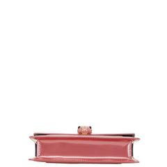 ブルガリ セルペンティ フォーエバー チェーン ショルダーバッグ ピンク ゴールド エナメル レディース BVLGARI 【中古】