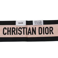 ディオール ミッツァ 花 フラワー スカーフ ホワイト マルチカラー シルク レディース Dior 【中古】