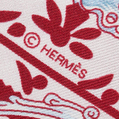 エルメス ツイリー Etriers Remix 鐙 リミックス スカーフ ピンク マルチカラー シルク レディース HERMES 【中古】