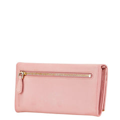 プラダ ロゴ 長財布 1M1132 ピンク サフィアーノレザー レディース PRADA 【中古】