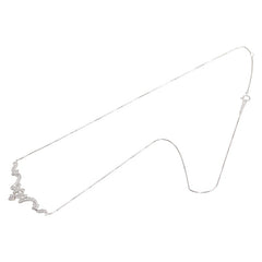 Pt900 プラチナ Pt850 プラチナ ダイヤ0.50ct ペンダントネックレス レディース 【中古】