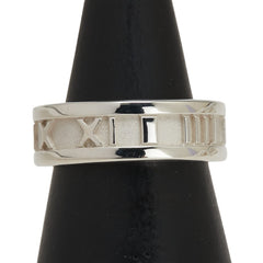 ティファニー シルバー ホワイト SV925 シルバー アトラス リング 指輪 レディース TIFFANY&Co. 9号 【中古】