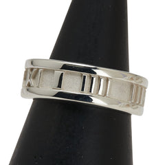 ティファニー シルバー ホワイト SV925 シルバー アトラス リング 指輪 レディース TIFFANY&Co. 9号 【中古】