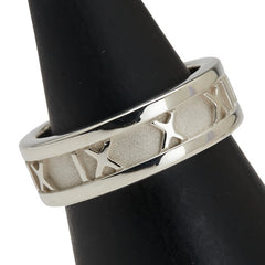 ティファニー シルバー ホワイト SV925 シルバー アトラス リング 指輪 レディース TIFFANY&Co. 9号 【中古】