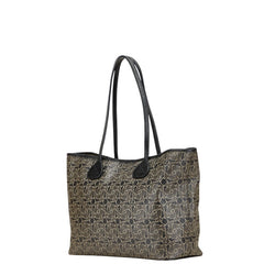 セリーヌ サルキー トートバッグ ブラック PVC レザー レディース CELINE 【中古】