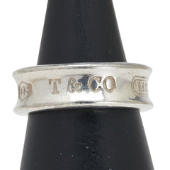 ティファニー 1837 ナロー リング 指輪 SV925 シルバー レディース TIFFANY&Co. 【中古】