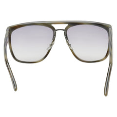 グッチ サングラス GG1028 カーキグリーン ブラウン プラスチック メンズ GUCCI 【中古】