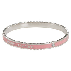 マークジェイコブス ザ メダリオン バングル 指輪 セット J103MT7PF22 シルバー ピンク メタル レディース MARC JACOBS 【中古】