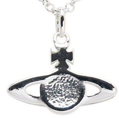 ヴィヴィアンウエストウッド ペンダント ラインストーン ネックレス シルバー メタル レディース Vivienne Westwood 【中古】