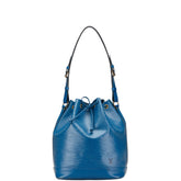 ルイ ヴィトン エピ プチノエ ワンショルダーバッグ ハンドバッグ M44105 トレドブルー レザー レディース LOUIS VUITTON 【中古】