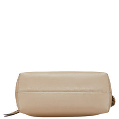 フェンディ バイザウェイ ハンドバッグ ショルダーバッグ 2WAY 8BL124 ベージュ レザー レディース FENDI 【中古】