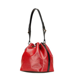 ルイ ヴィトン エピ プチノエ ショルダーバッグ M44172 カスティリアンレッド ノワール レザー レディース LOUIS VUITTON 【中古】