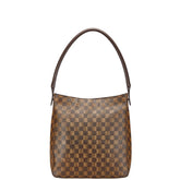 ルイ ヴィトン モノグラム ルーピングGM ショルダーバッグ ハンドバッグ M51145 ブラウン PVC レザー レディース LOUIS VUITTON 【中古】