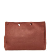 エルメス エールバッグ カバスGM 替えバッグ ブラウン キャンバス レディース HERMES 【中古】