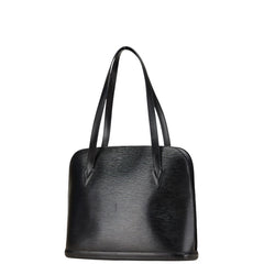 ルイ ヴィトン エピ リュサック ワンショルダーバッグ トートバッグ M52282 ノワール ブラック レザー レディース LOUIS VUITTON 【中古】