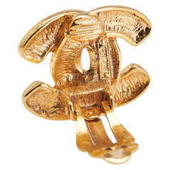 シャネル マトラッセ ココマーク イヤリング ゴールド メッキ レディース CHANEL 【中古】