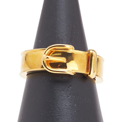 エルメス ブックルセリエ スカーフリング ゴールド メッキ レディース HERMES 【中古】