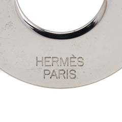 エルメス シェーヌダンクル モチーフ ペンダントトップ シルバー ベージュ メタル レディース HERMES 【中古】