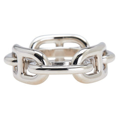 エルメス シェーヌダンクル スカーフリング シルバー メタル レディース HERMES 【中古】