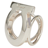 サルヴァトーレフェラガモ ガンチーニ スカーフリング シルバー メタル レディース Salvatore Ferragamo 【中古】