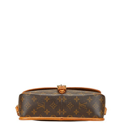 ルイ ヴィトン モノグラム ソローニュ ショルダーバッグ M42250 ブラウン PVC レザー レディース LOUIS VUITTON 【中古】