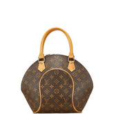 ルイ ヴィトン モノグラム エリプスMM ハンドバッグ M51126 ブラウン PVC レザー レディース LOUIS VUITTON 【中古】
