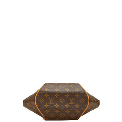 ルイ ヴィトン モノグラム エリプスMM ハンドバッグ M51126 ブラウン PVC レザー レディース LOUIS VUITTON 【中古】
