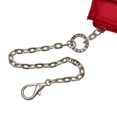 アンテプリマ ポンポン ワイヤー ハンドバッグ レッド ラビットファー ラビットファー レディース ANTEPRIMA 【中古】