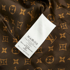 ルイ ヴィトン トラペーズコート サイズ:34 ブラック ブラウン ウール レザー レディース LOUIS VUITTON 【中古】