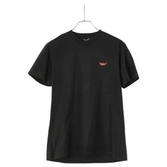 ステラマッカートニー No Smile No Service 半袖Tシャツ サイズ:M ブラック マルチカラー コットン メンズ Stella McCartney 【中古】