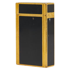 デュポン ローラー式 ガス充墳不可 着火不可 ガスライター ゴールド ブラック メッキ メンズ Dupont 【中古】