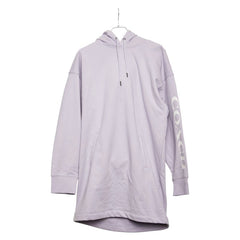 コーチ エッセンシャル フーディー ドレス ロングプルオーバーパーカー サイズ:S C9782 パープル系 ラベンダー コットン レディース COACH 【中古】
