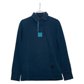 ルイ ヴィトン ポロシャツ サイズ:M ブルー系 コットン メンズ LOUIS VUITTON 【中古】