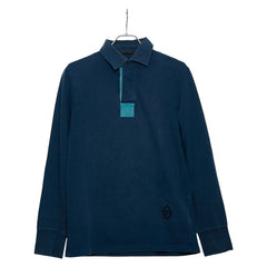 ルイ ヴィトン ポロシャツ サイズ:M ブルー系 コットン メンズ LOUIS VUITTON 【中古】