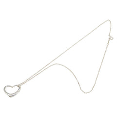 ティファニー エルサ ペレッティ オープンハート ネックレス SV925 シルバー レディース TIFFANY&Co. 【中古】