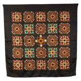 シャネル ジュエリー 宝石柄 スカーフ カーキ マルチカラー レディース CHANEL 【中古】